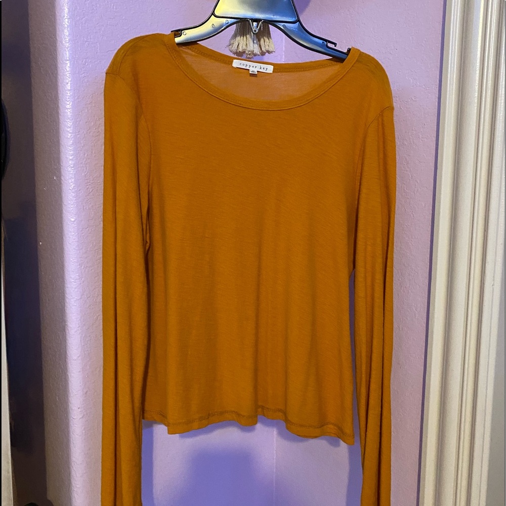 Copper Key deep mustered long sleeve